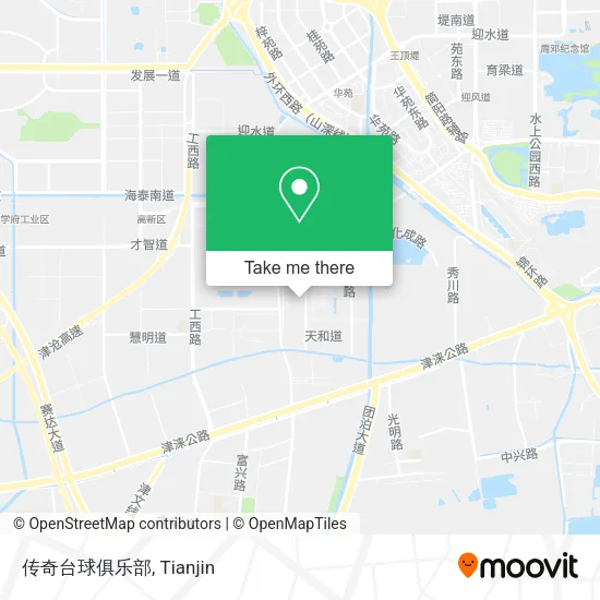 传奇台球俱乐部 map