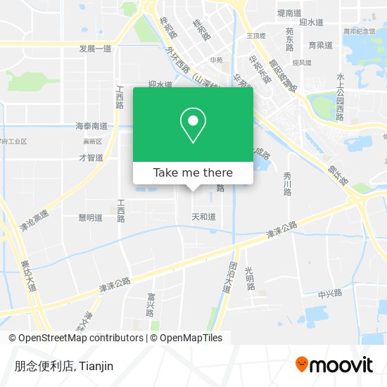朋念便利店 map