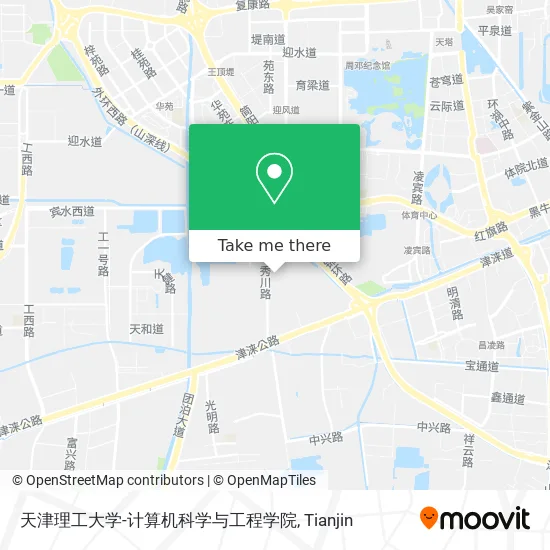 天津理工大学-计算机科学与工程学院 map