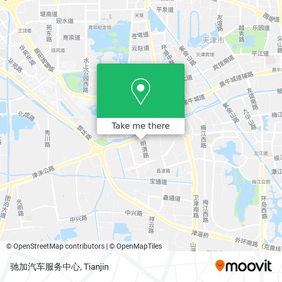 驰加汽车服务中心 map