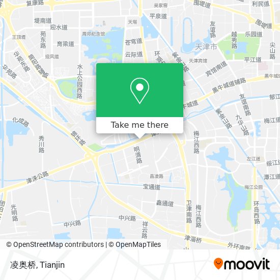 凌奥桥 map