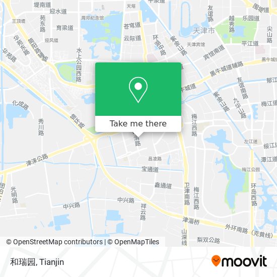和瑞园 map