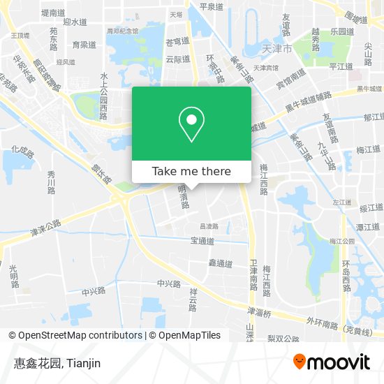 惠鑫花园 map