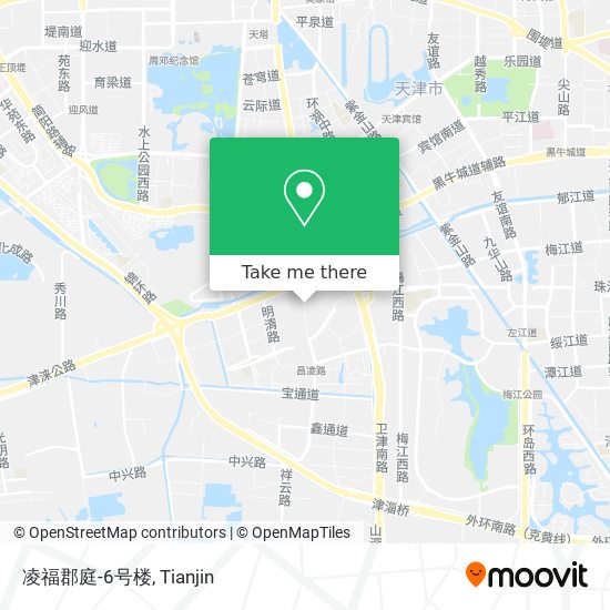 凌福郡庭-6号楼 map