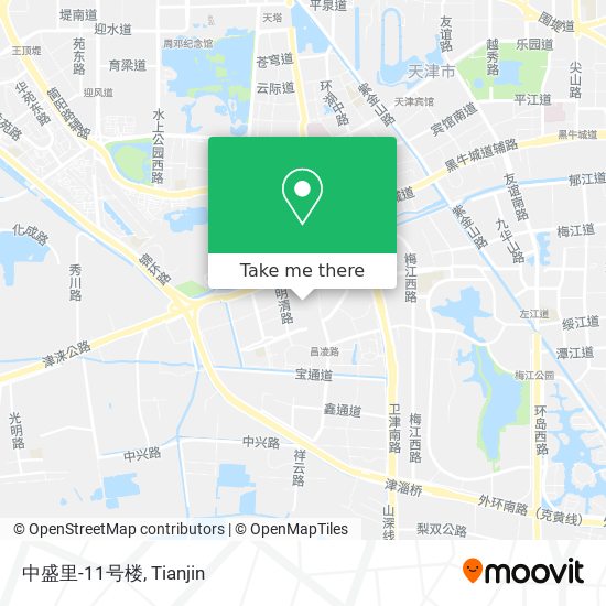 中盛里-11号楼 map