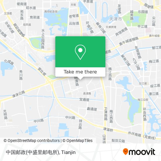 中国邮政(中盛里邮电所) map
