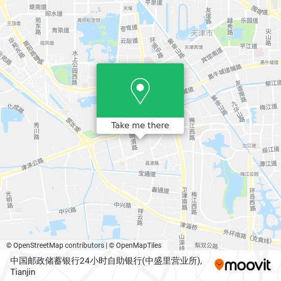 中国邮政储蓄银行24小时自助银行(中盛里营业所) map