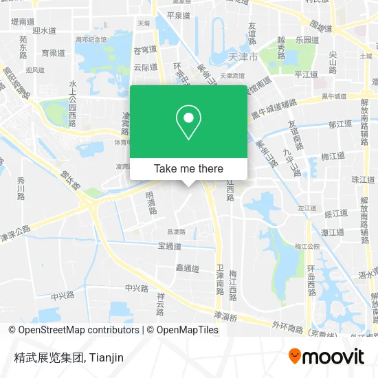 精武展览集团 map