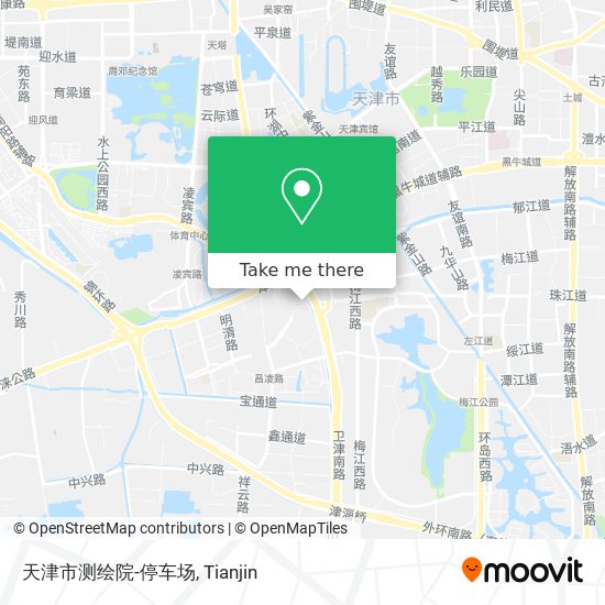 天津市测绘院-停车场 map