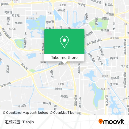 汇颐花园 map