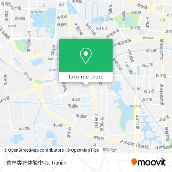善林客户体验中心 map