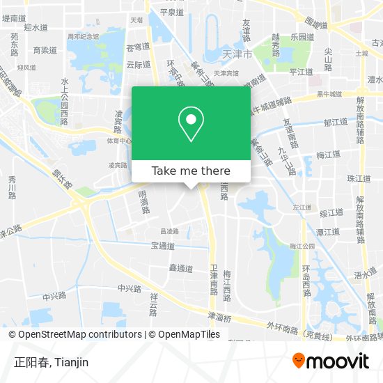 正阳春 map