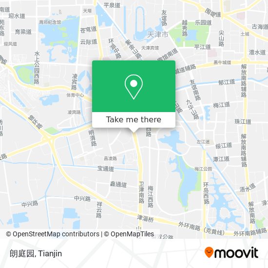 朗庭园 map