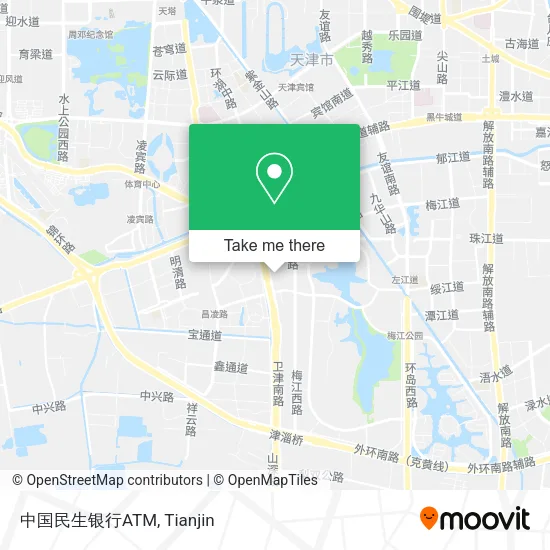 中国民生银行ATM map