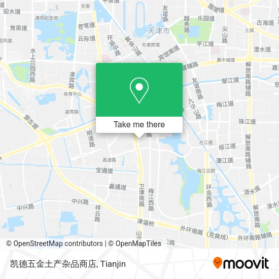 凯德五金土产杂品商店 map