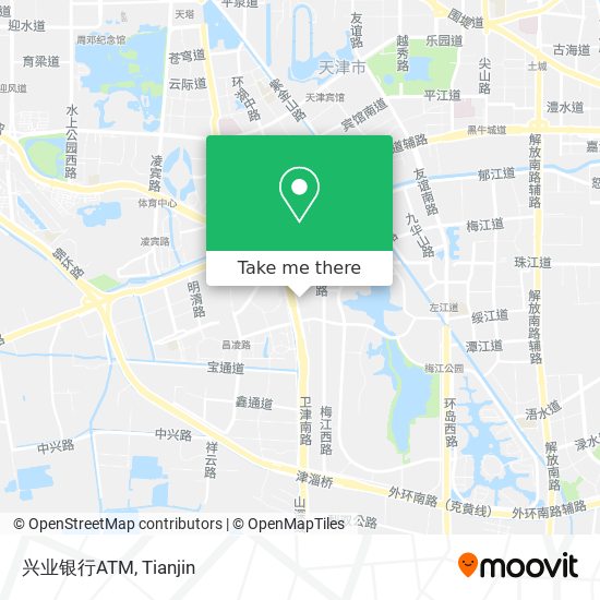 兴业银行ATM map