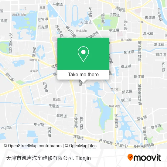 天津市凯声汽车维修有限公司 map