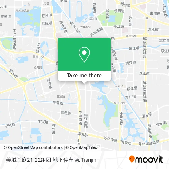 美域兰庭21-22组团-地下停车场 map