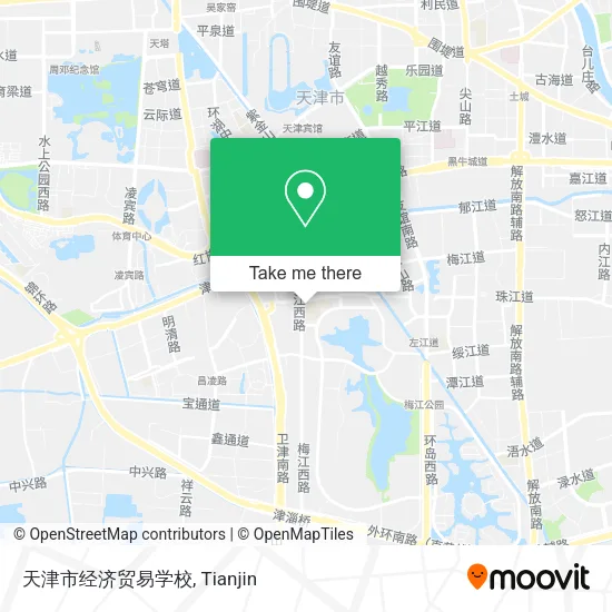 天津市经济贸易学校 map