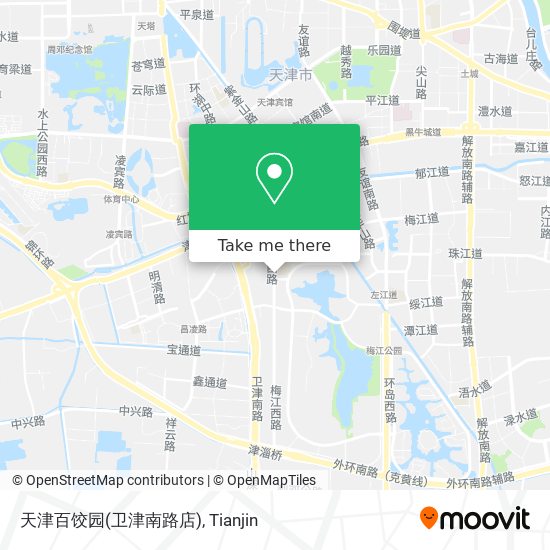 天津百饺园(卫津南路店) map