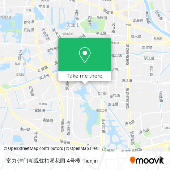 富力·津门湖观鹭柏溪花园-4号楼 map