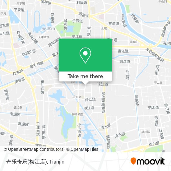 奇乐奇乐(梅江店) map