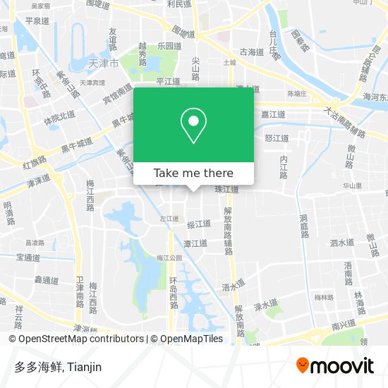 多多海鲜 map