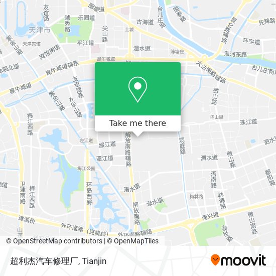 超利杰汽车修理厂 map