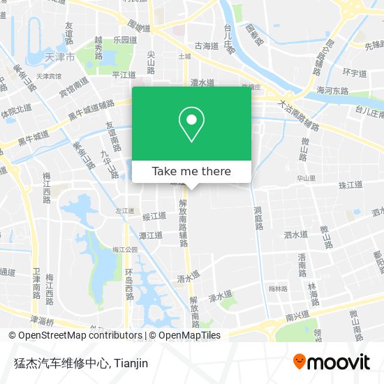 猛杰汽车维修中心 map