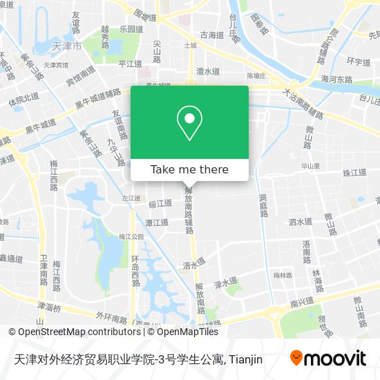 天津对外经济贸易职业学院-3号学生公寓 map