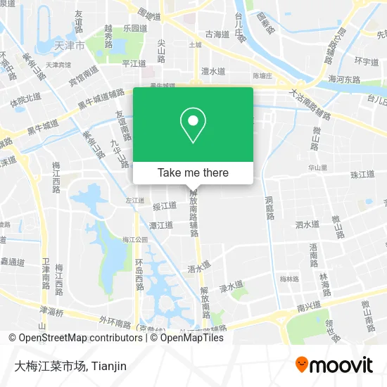 大梅江菜市场 map