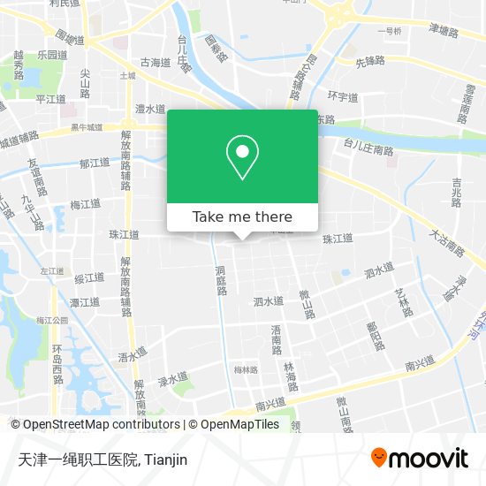 天津一绳职工医院 map
