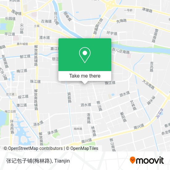 张记包子铺(梅林路) map
