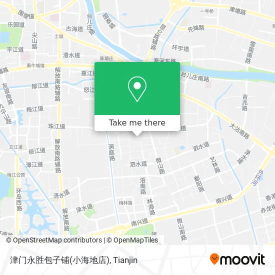 津门永胜包子铺(小海地店) map