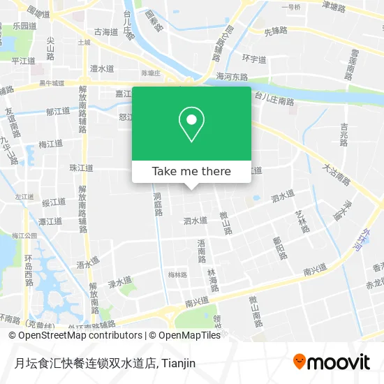 月坛食汇快餐连锁双水道店 map