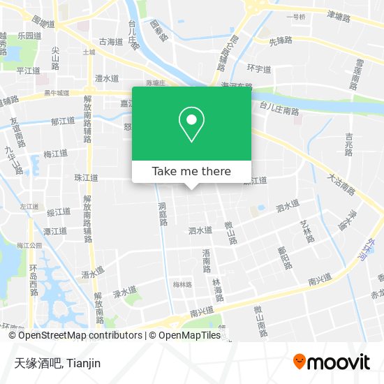 天缘酒吧 map