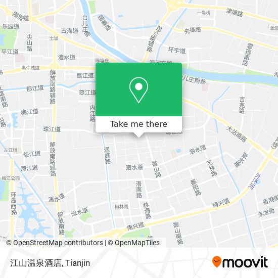江山温泉酒店 map