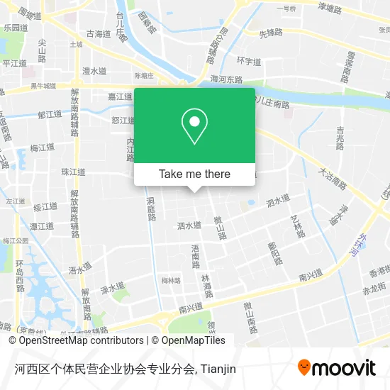 河西区个体民营企业协会专业分会 map