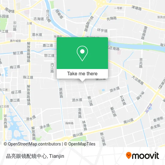 晶亮眼镜配镜中心 map