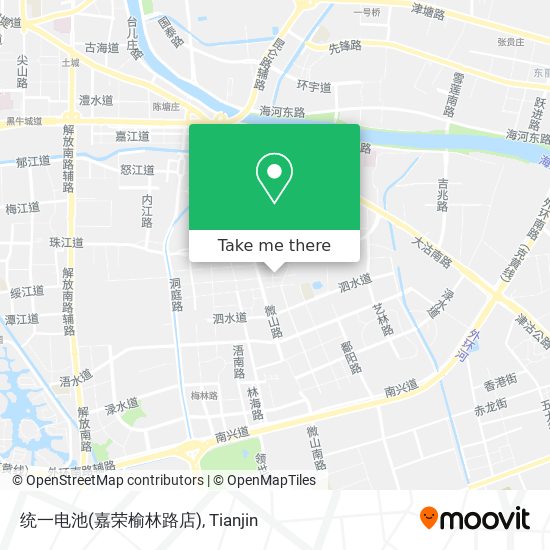 统一电池(嘉荣榆林路店) map