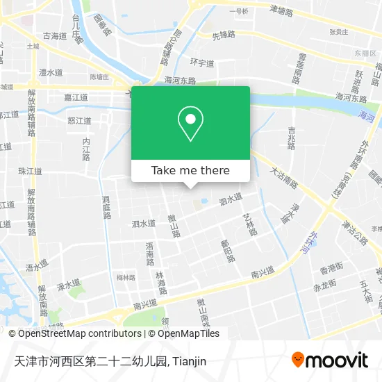 天津市河西区第二十二幼儿园 map