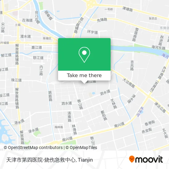 天津市第四医院-烧伤急救中心 map