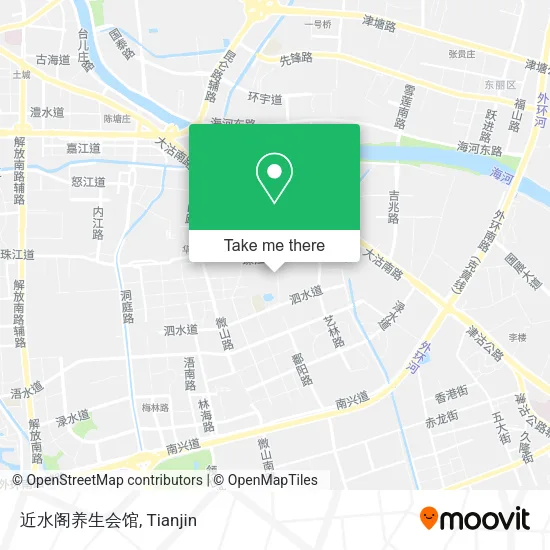 近水阁养生会馆 map