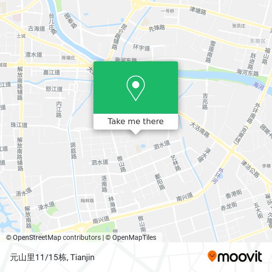 元山里11/15栋 map
