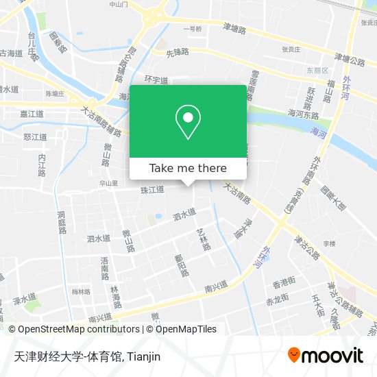 天津财经大学-体育馆 map