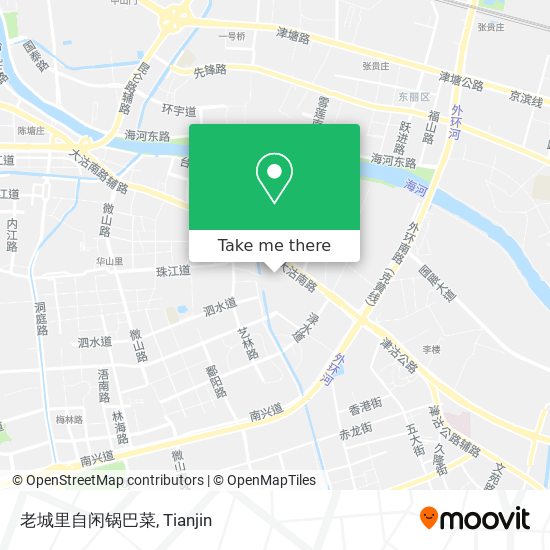 老城里自闲锅巴菜 map