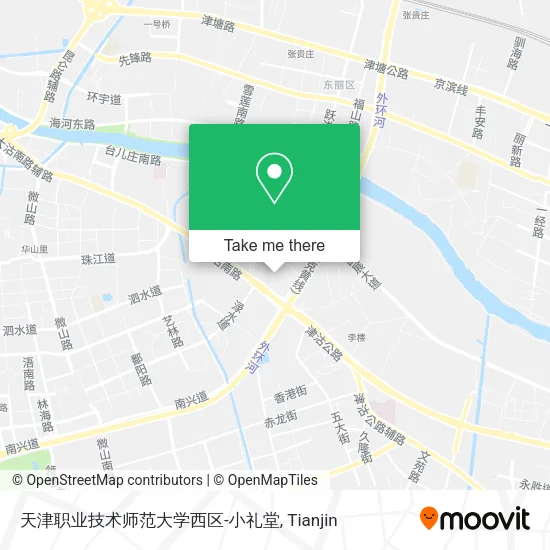 天津职业技术师范大学西区-小礼堂 map