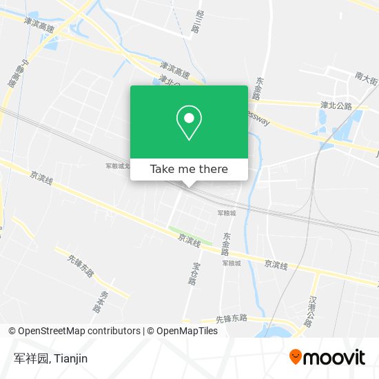 军祥园 map
