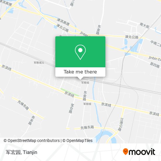 军宏园 map