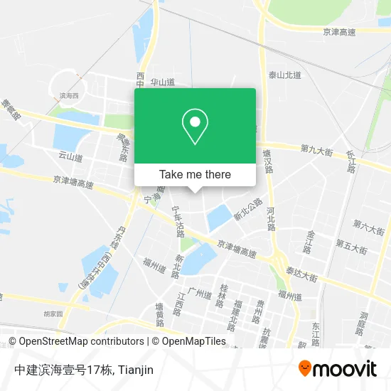中建滨海壹号17栋 map